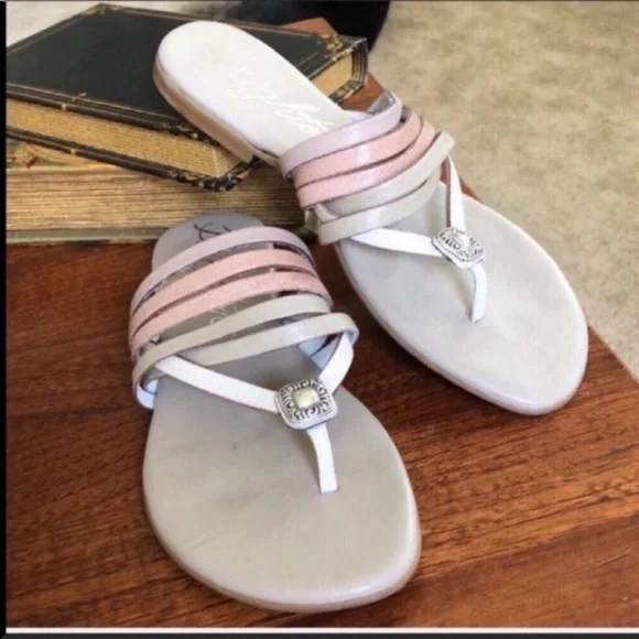 EUC Brighton multi color sandal. SZ 7.5N. - Picture 2 of 7